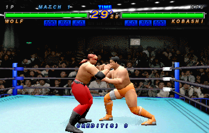 Zen Nippon Pro-Wrestling Featuring Virtua (J 971123 V1.000) Screenthot 2